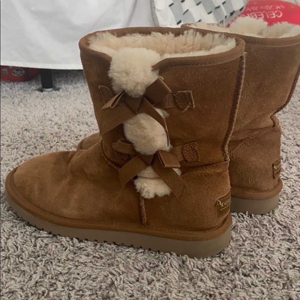UGG boots with bows
